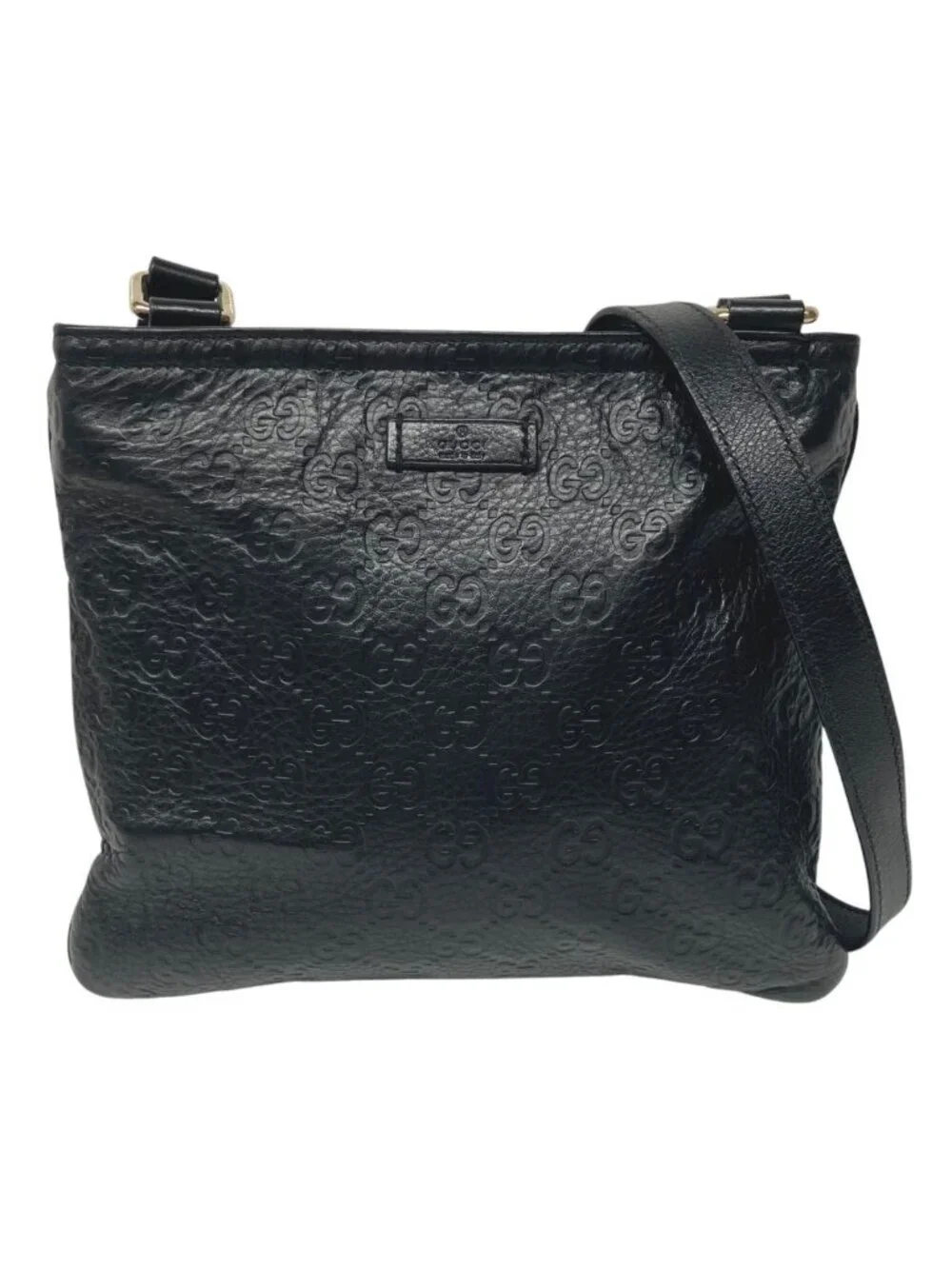 Gucci Guccissima Shoulder Bag Leather